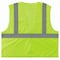 Ergodyne Hi-Vis Safety Vest, 100% recycled polyester, Lime, Size L/XL 8205HL-ECO - alternate 7